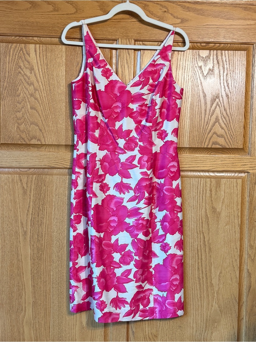 Ann Taylor Petites Vintage Silk Floral Slip Dress